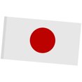 thumbnail image 4 of 5 Pies X 3 piezas Bandera de Japón País Nacional Rugby Fútbol Decoración, 4 of 5