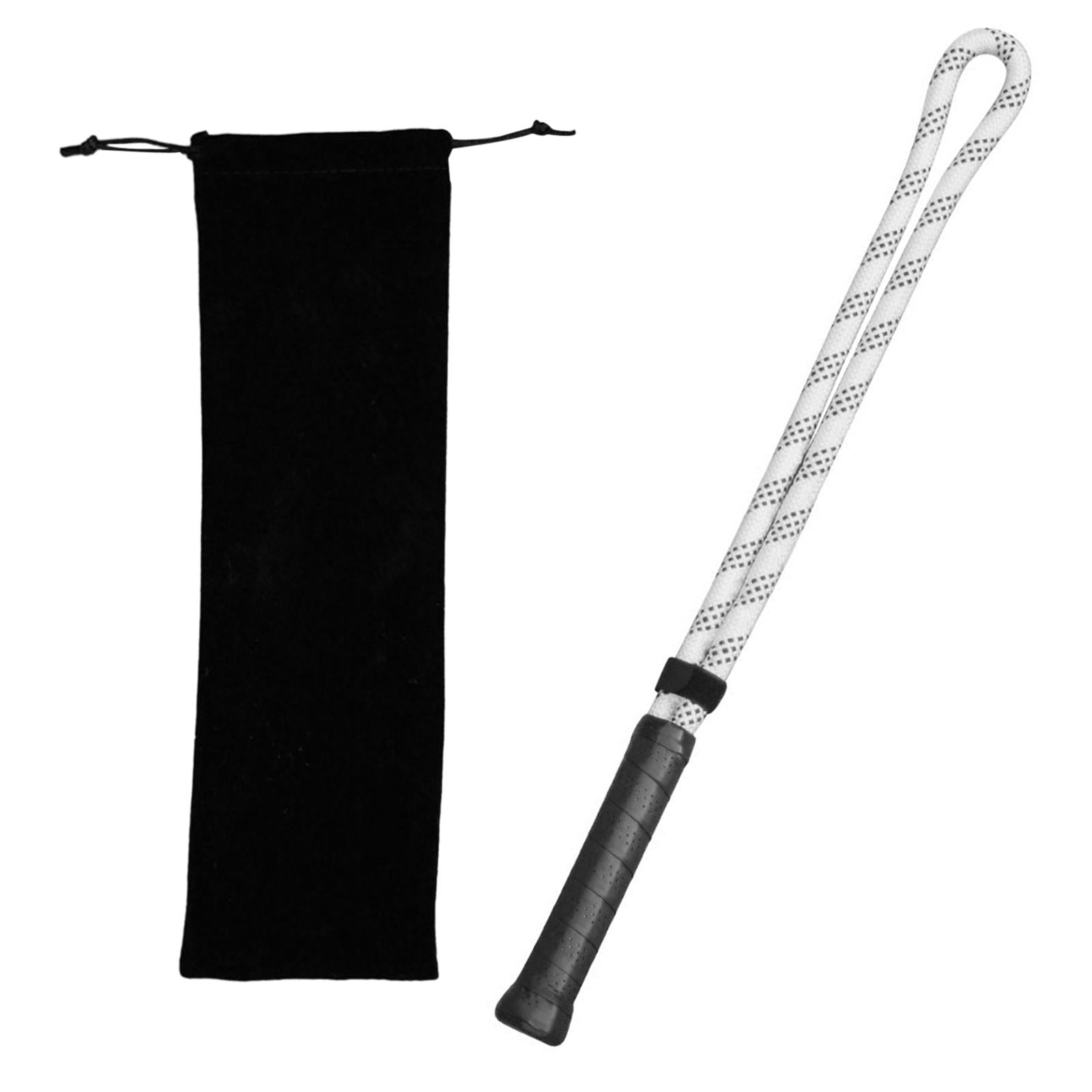 GARENDE Tennis Swing Rope Comfortable Grip Tempo Auxiliary Tool Tennis Serve Trainer white