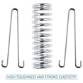 thumbnail image 5 of Chudian 10 pieces tension spring coil springs for camping tent awning awning mounting accessories rust-free tension spring for safe installation, 5 of 7