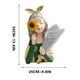 thumbnail image 3 of Xihbxyly Jarrón de Flores para Niña, Diseño de Figura de Resina, Maceta Suculenta con Bandeja y Taza de Café, Decoración Moderna de Escritorio, Elegante Decoración para El Hogar y La Oficina, Regalo, 3 of 3