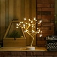 thumbnail image 4 of Christmas Sale! DIY Led Desk Bonsai Tree Light, Desk Table Decor 108 LED Head Lights for Home,Bedroom, Indoor,Wedding Party, Decoration Touch Switch Battery Powered or USB Adapter, 4 of 6