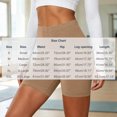 thumbnail image 6 of Diufon Yoga Shorts for Women Elastic High Waist Seamless Gym Shorts Casual Running Shorts for Under Dresses, 6 of 8