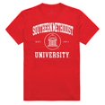 thumbnail image 1 of W Republic Apparel 526-150-RED-01 Southern Methodist University Seal Tee, Red - Small, 1 of 2