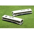 thumbnail image 2 of Cobus 3000 Passenger Bus White and Blue "US Airways Shuttle Bus" 2 Piece Set "Gemini 200" Series Diecast Models by GeminiJets, 2 of 3