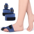 thumbnail image 2 of Visland 1 Set Toe Support Splint Fastener Tape Design Soft Lining Adjustable Anti-abrasive Straighten Curved Pain Relief Toe Brace Tape Foot Care, 2 of 8