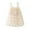 r-312Beige107, variant on MEZZALL Toddler Girls Sleeveless Star Sequin Spaghetti Dress Dance Party Dresses Lovely Kids Crew Neck Solid Color Child Sundress