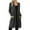 501_Grey, variant on Winter Polyester Long Sleeve Spandex Cardigan for Women Blue Cover-Up Solid Color Round Neckline Womens Ladies V Neck Coat Pockets Outerwear XXL