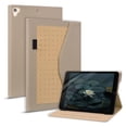 thumbnail image 1 of SaniMore Wallet Case for Kindle Paperwhite 11th Generation 6.8" 2021, PU Leather Magnetic Closure Cover Support Pencil Holder Card Slot & Kickstand Full Body Protective Shell, Khaki, 1 of 6