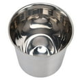 thumbnail image 2 of Uadme Gobelet à Eau de Voyage en Acier Inoxydable 80 ML Double Couche Tasse à café Tasse à café Anti-brûlure café bière Tasse à thé pour Camping en Plein air Pique-Nique(Argent), 2 of 8