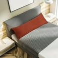 thumbnail image 3 of PiccoCasa Set of 2 Body Pillowcases Zippered Body Pillow Cover for Body Pillows, Standard Rust, 3 of 7