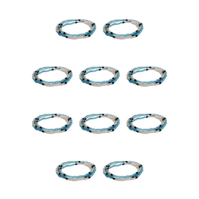 Sonducket Cadena de cuentas para la cintura, adorno para vestido de niñas, ropa elegante, decoraciones para la cintura, verano, playa al aire libre, tipo 26 10piezas