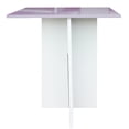 thumbnail image 1 of Mesa De Centro Sala Minimalista Mdf Melamico Resistente Violeta Pastel, 1 of 4