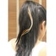 thumbnail image 4 of FUT Extensiones de cabello con clip para coleta de garra para mujer, 18.0 in de largo, rizado, color marrón claro ondulado, 4 of 5