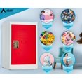 thumbnail image 2 of AdirOffice 24” Steel Metal Locker 1-Tier Storage Cabinet with Key & Hooks, Red, 2 of 9