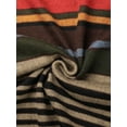 thumbnail image 5 of DARING DIVA Plus Size Long Sleeve Open Front Knit Stripe Cardigan 2X Beige, 5 of 6