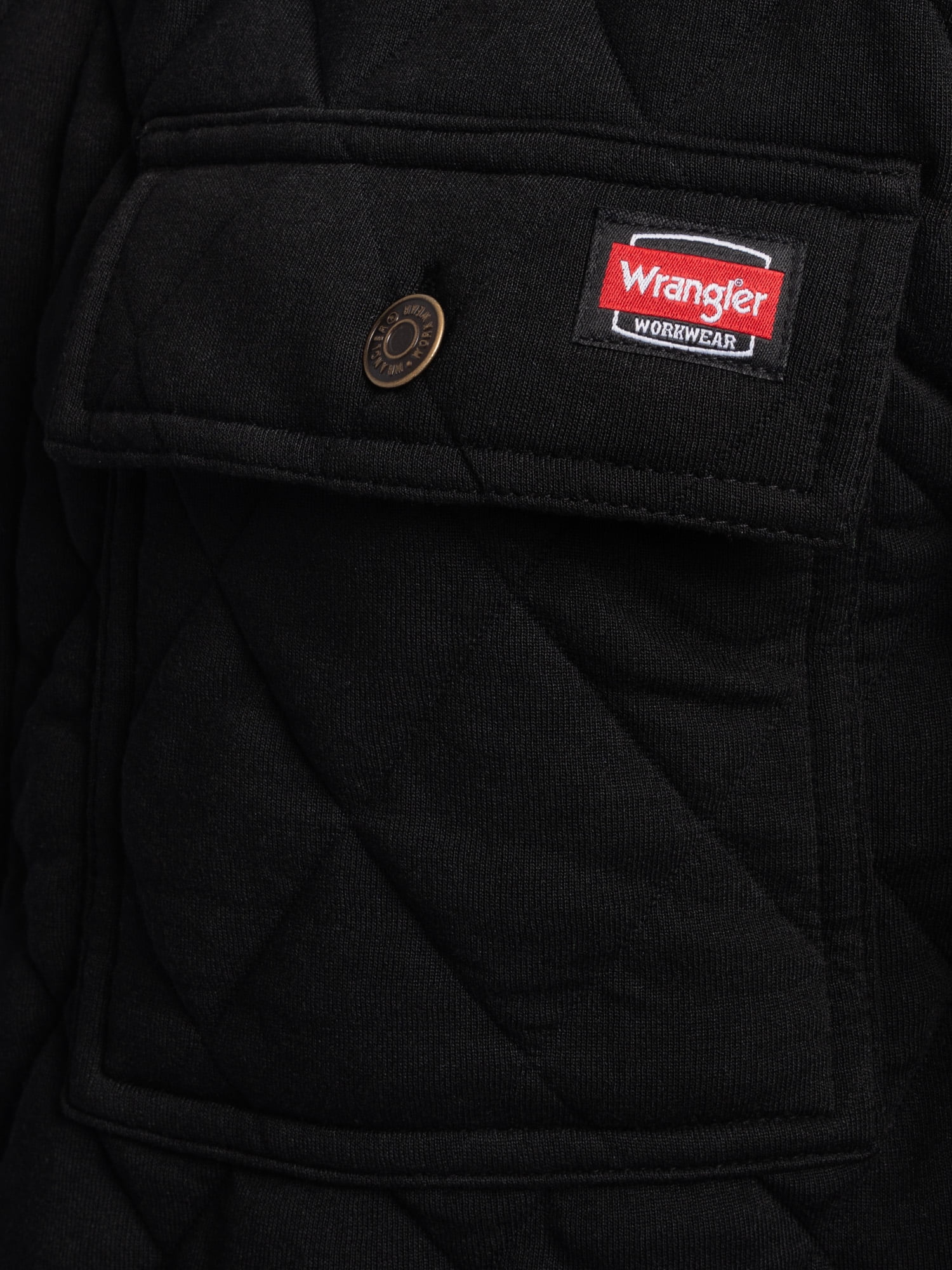Wrangler Workwear Men's Durable Shirt Jacket Diamond Series, Size S-3XL