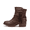 BROWN, variant on Girls Ankle Boots Side Zipper Low Heel Comfortable Casual Shoes for Toddler Little Kid Big Kid Non Slip Sole