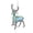 D, variant on TIELUTT Christmas Deer Accessories Home Christmas Tree Party Supplies Table Lamp Glass Shade Beads Window Light Catcher Stained Glass Theme Party Decorations Spruce Candle Rings Acrylic Decorations fo