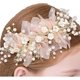 thumbnail image 1 of Liangnv Corona de flores para niñas, diadema hecha a mano, halo ajustable, corona floral, flor para el pelo, vid, accesorio de cumpleaños de princesa, 1 of 5