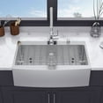 thumbnail image 3 of Rainlex 33"x22"x10", Farmhouse Apron Single Bowl Stainless Steel Kitchen Sink, Include 3 Accessories, 3 of 4