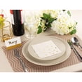 thumbnail image 3 of Gold Heart Cocktail Napkins (50 Pack) 5 X 5 Inches, Gold Foil, 3 of 7