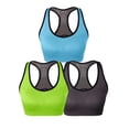 thumbnail image 2 of Sujetador deportivo Match Racerback acolchado sin costuras para mujer, 2 of 7
