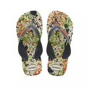 Havaianas Boys Kids Max Trend Sandal Flip Flop - White/Grey - 23/24 BR