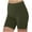 Army Green, variant on cocolona Womens Biker Shorts with Pockets Stretchy Yoga Leggings Gym Running Workout Yoga Shorts Purple S-2XL