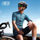 thumbnail image 2 of Camiseta de ciclismo de verano de manga corta para hombre de Lameda, ropa de ciclismo absorbente para hombre, maillot de ciclismo de secado rápido para hombre, 2 of 4