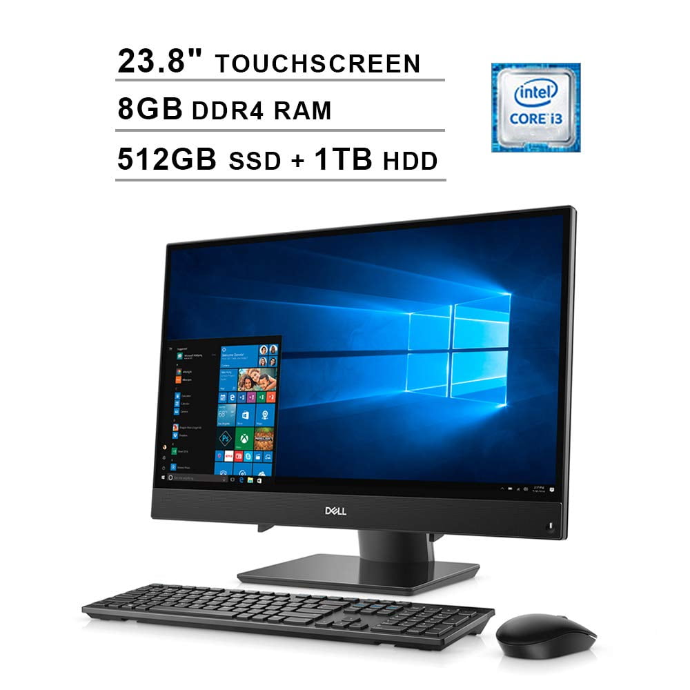 Dell Inspiron 3000 23.8 Inch FHD 1080P Touchscreen AllinOne Desktop