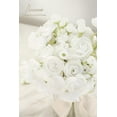 thumbnail image 3 of Ranunculus Artificial Flowers 18 Pcs Champagne Faux Silk Mini Ranunculus Bulk Fake Wedding Filler Flowers for DIY Cream Bouquets, Centerpieces, Bridal Shower Decorations & Arrangements, 3 of 5