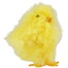 4.5" Left Facing Soft Feathery Yellow Chick Spring Easter Figurine