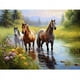 thumbnail image 2 of GS3804 Lleno Diamantes Caballos Del Serie Resina Cuadrada 40*30CM, 2 of 9