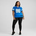 thumbnail image 6 of Women's Nike Isaac Rex  Blue Detroit Lions Game Jersey, 6 of 7
