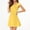 🔥 Yellow, variant on Sentmoon Formal Dress 2026 Fashion Solid Color Short Sleeve Crew Neck Resort Dress Stretchy Regular Fit Beach Must Haves for Work and Weekend Yellow L