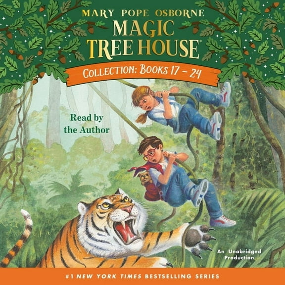Magic Tree House Magic Tree House Collection: Books 17-24, (Audiobook)