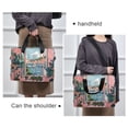 thumbnail image 6 of FORMRS 16" Laptop Bag Carrying Sleeve Case with Handle Travel Shoulder Briefcase, Pink Boat, 6 of 8