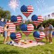 thumbnail image 4 of Globos patrióticos para la decoración del Día de la Independencia – Decoración de PVC para fiestas, festivales y celebraciones del Día de la Bandera, 4 of 6