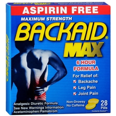 BACKAID Pills 28 Tablets (Pack of 2)