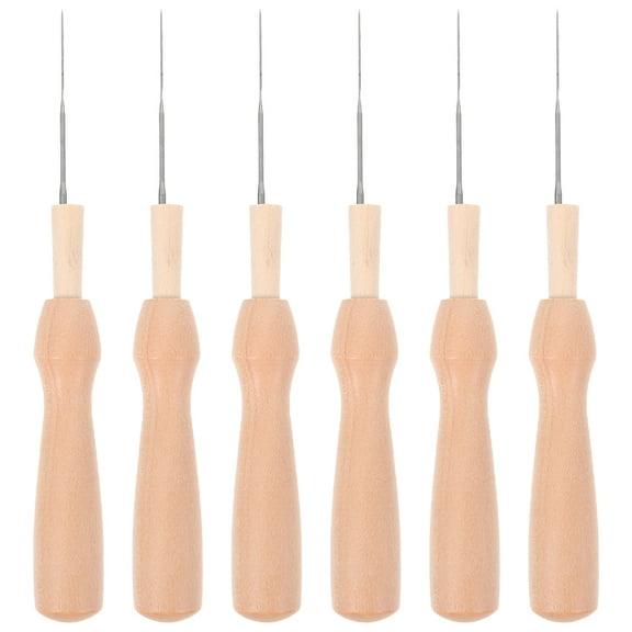 6 Pcs Wool Felt Felting Needle Embroidery Tools Knitting Needles Kit Material Tine Sewing