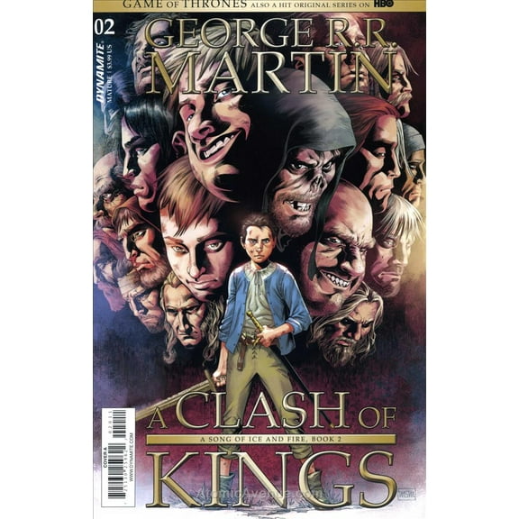 Clash of Kings, A (George R.R. Martin's ) #2A VF ; Dynamite Comic Book