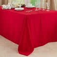 thumbnail image 1 of Saro Lifestyle 321.R90108B Casual Design Everyday Tablecloth 90 x 108 in Red, 1 of 1