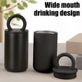 thumbnail image 5 of Tuvgenk Insulated Water Bottle with Handle 17 Oz Stainless Steel Water Bottle Flask Reusable Black for Home Office Travel, 5 of 6