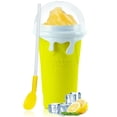 thumbnail image 1 of Taza para hacer granizados, taza grande para hacer granizados de 500 ml, taza para hacer granizados de silicona de doble capa, taza para hacer granizados mágica de congelación rápida, taza para hacer, 1 of 5