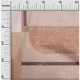 thumbnail image 2 of oneOone Cotton Cambric Rose Brown Fabric Geometric Abstract Random Shapes Sewing Fabric By The Yard Printed Diy Clothing Sewing Supplies 42 Inch Wide, 2 of 4