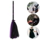 thumbnail image 3 of KAKOWELY Disfraz de escoba de bruja de Halloween, palo de escoba de bruja, accesorios de escoba de Halloween para festivales, suministros para fiestas de cosplay de Halloween, recuerdos, 3 of 5
