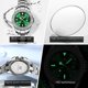 thumbnail image 3 of Reloj de cuarzo con diamantes, reloj de mujer minimalista y de nicho, reloj de mujer, 3 of 3