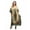 Cream, variant on Long Dashiki Caftan / Caftans for Women (Blue - Multi, 2X - 3X)