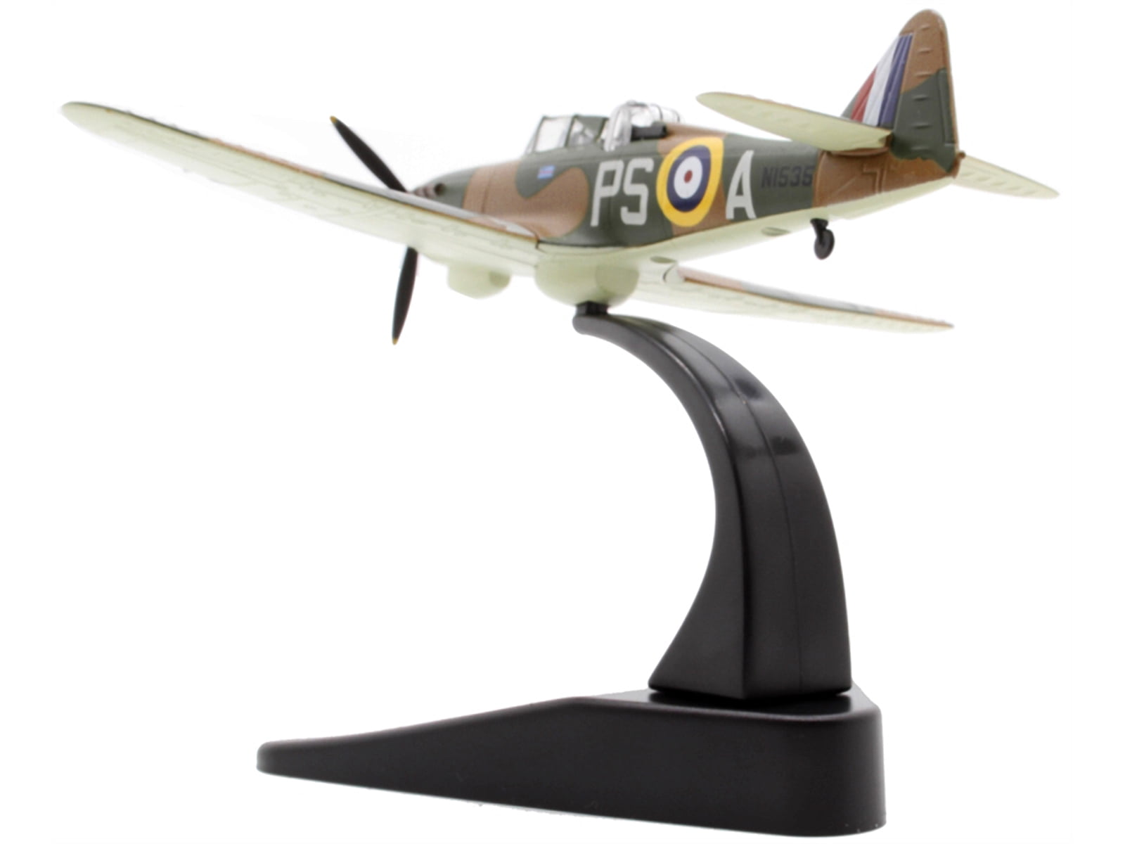 Boulton Paul Defiant MK I Fighter Plane 264 Squadron, RAF Hornchurch (August 1940) 1/72 Diecast Model Airplane by Oxford Diecast
