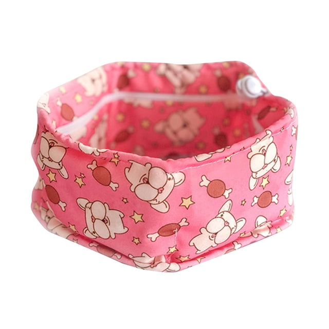 Pañuelo para perros, bufanda para mascotas, accesorios de ropa, collar de verano fácil de usar, envoltura para el cuello para Rosa y M